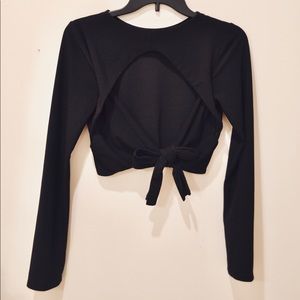OPEN BACK CROP